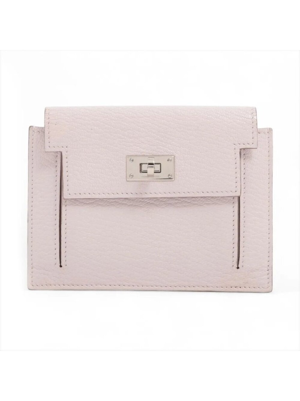 Hermes Kelly Pocket Compact Chevre Mysore Leather Wallet